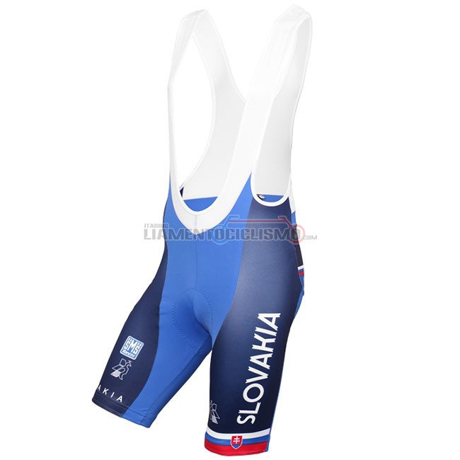 Abbigliamento Ciclismo Russia Bianco Manica Corta 2018 Blu